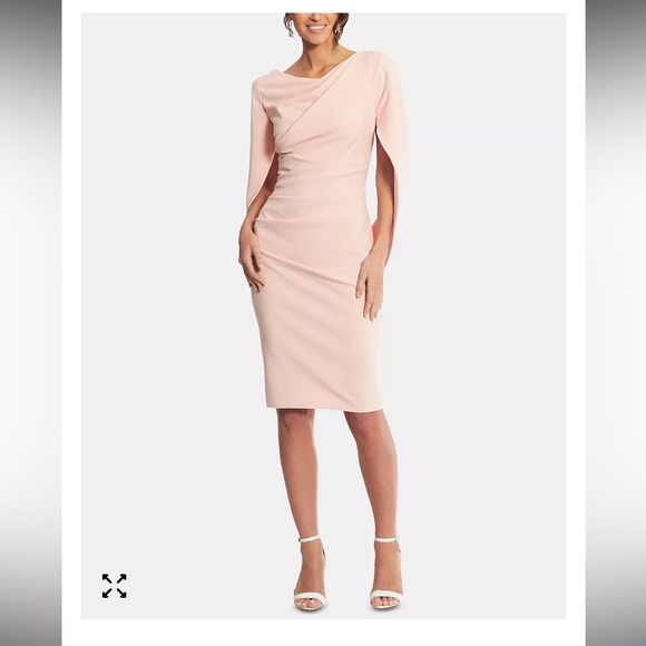 Betsy & Adam Dresses & Skirts - Betsy & Adam Blush Long Sleeve Dress